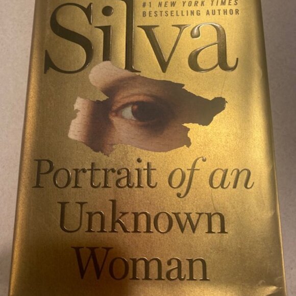 Portrait of an Unknown Woman hardback by Daniel Silva In Search for Art Forger - Picture 1 of 3